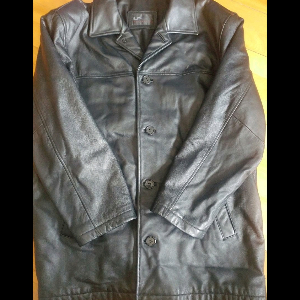 100% genuine leather vintage L.P. Uomo Collection